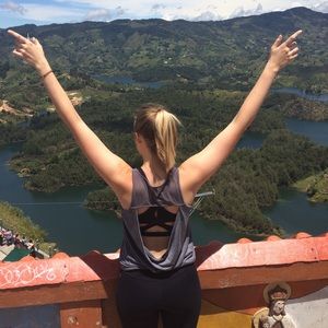 Open Back Athletic Shirt